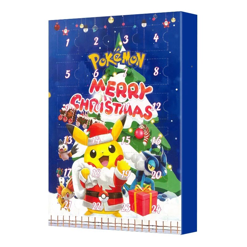 Kalendarz adwentowy Pokémon FestiveFinds - 24 figurkowe niespodzianki