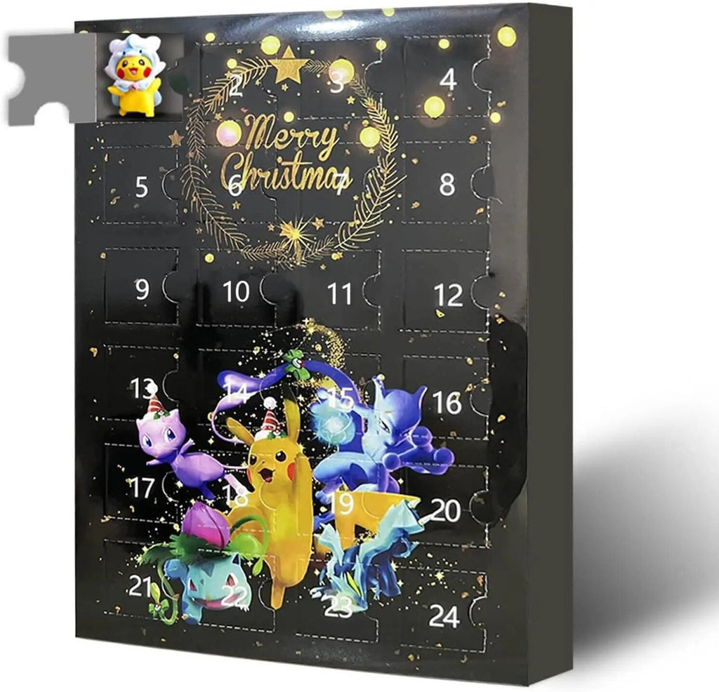 Kalendarz adwentowy Pokémon FestiveFinds - 24 figurkowe niespodzianki