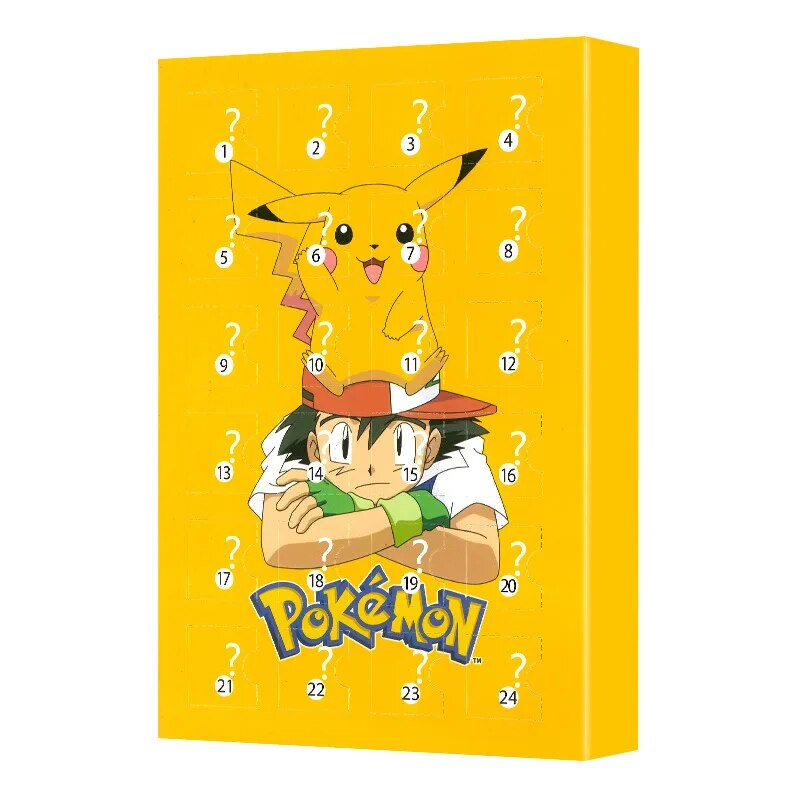 Kalendarz adwentowy Pokémon FestiveFinds - 24 figurkowe niespodzianki