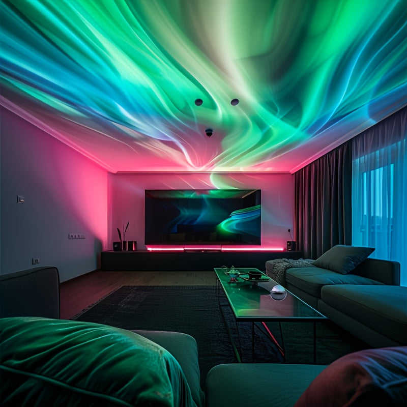 Projektor Magic Light Show - urzekający kolorowy efekt gwiaździstego nieba
