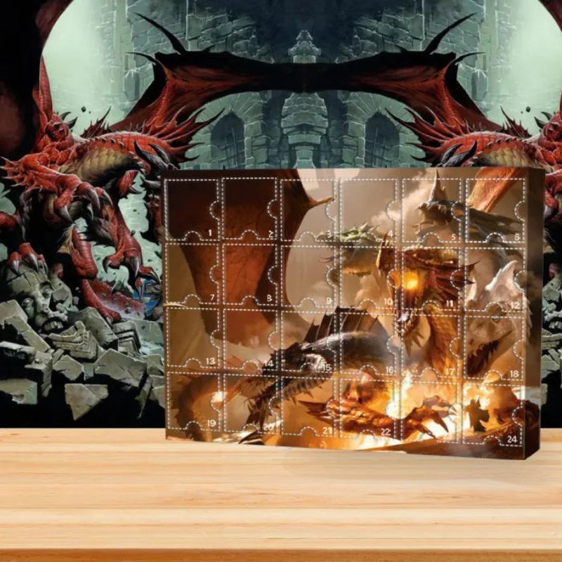 TreasureHunt - zestaw prezentów świątecznych z kalendarzem adwentowym Dungeons and Dragons