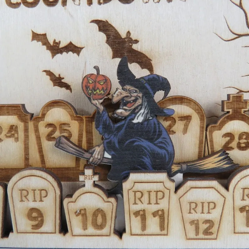 Kalendarz adwentowy na Halloween — odliczanie do Halloween według Claysona | Wyciąg łukowy