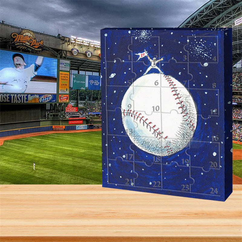 Baseballowy kalendarz adwentowy na 2025 rok