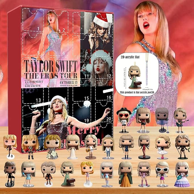 Bransoletki inspirowane Taylor Swift Kalendarz adwentowy Prezent 24 dni 2025 – idealna wakacyjna niespodzianka!