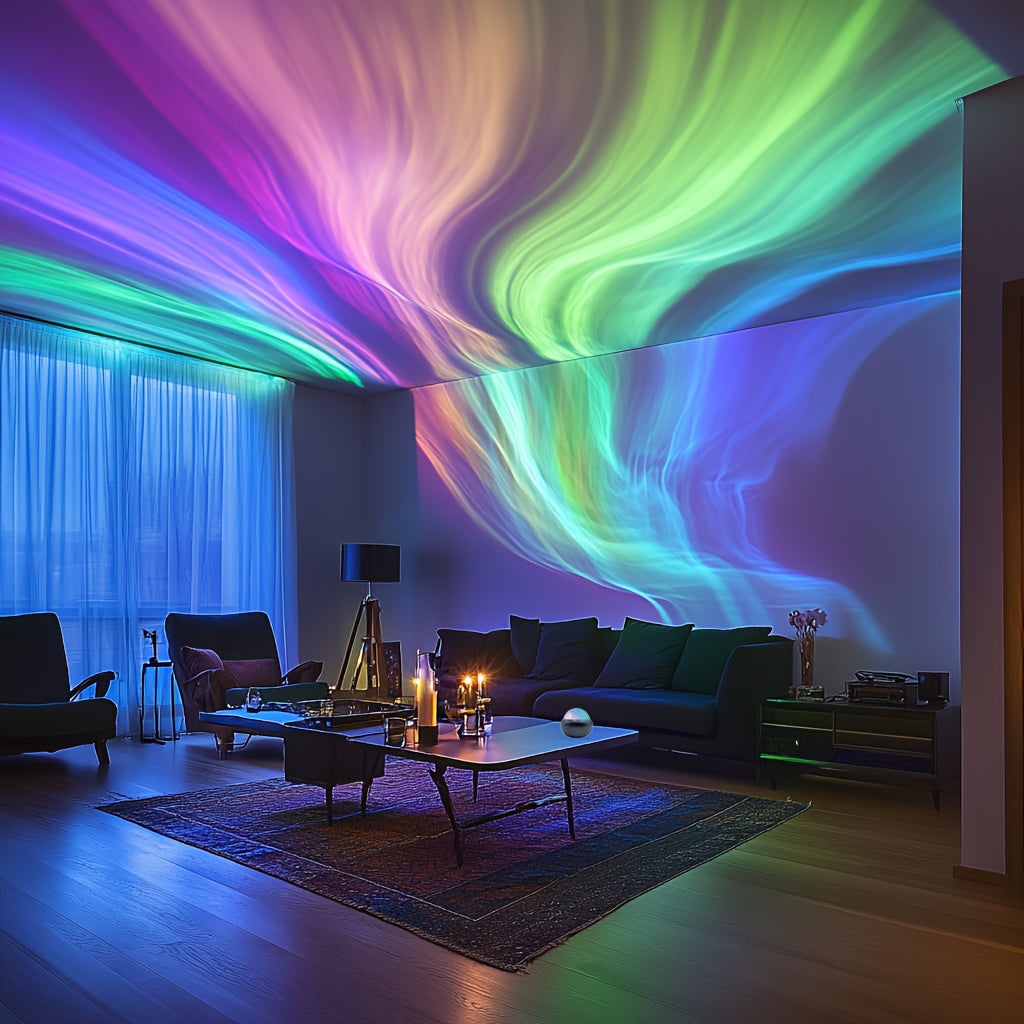 Projektor Magic Light Show - urzekający kolorowy efekt gwiaździstego nieba
