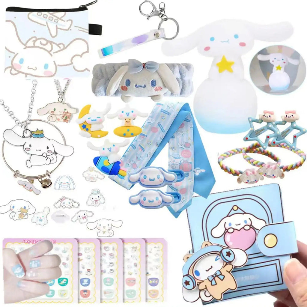 Kalendarz adwentowy Cinnamoroll | Interaktywna kolekcja świątecznych niespodzianek