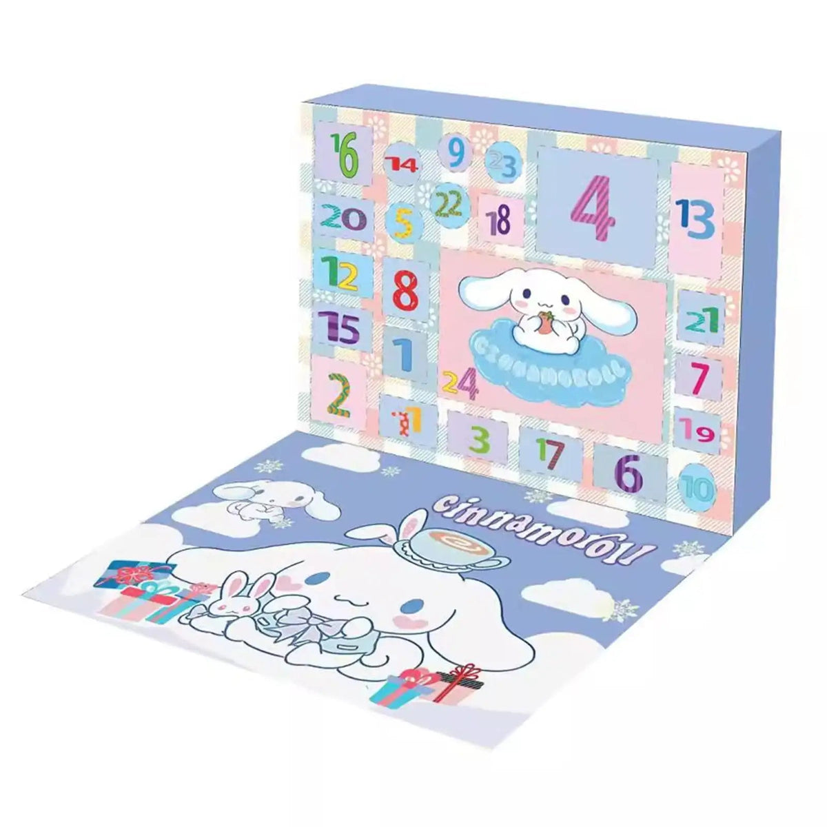 Kalendarz adwentowy Cinnamoroll | Interaktywne odliczanie do wakacji dla dzieci