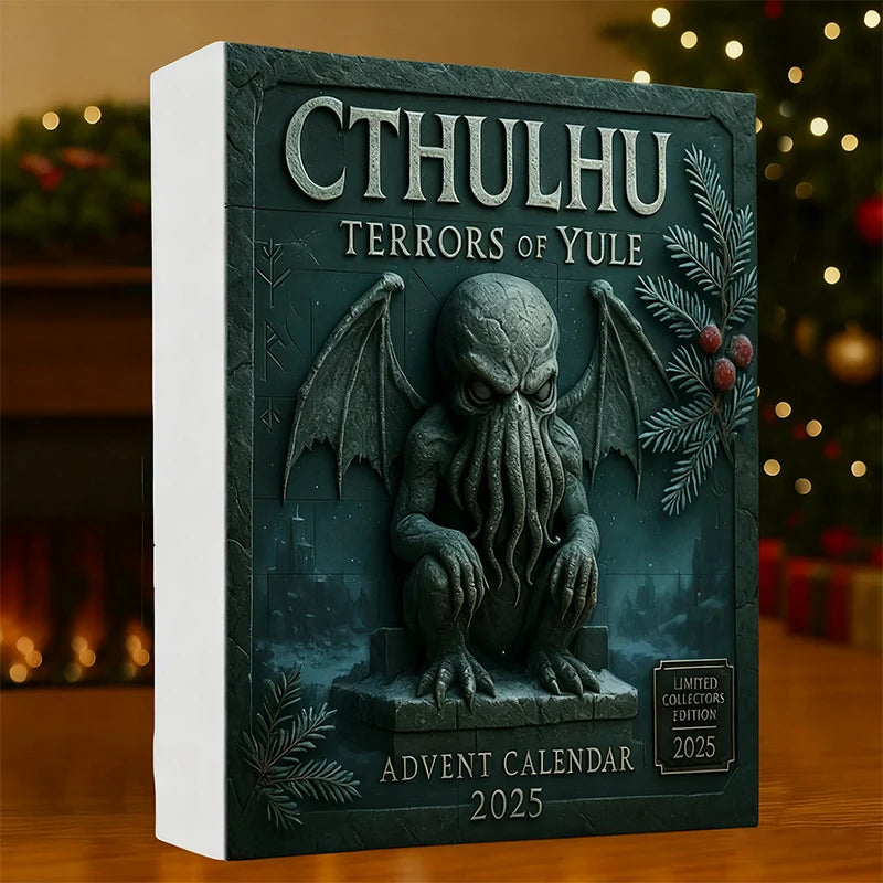 Kalendarz adwentowy Cthulhu | 24 przerażające ozdoby świąteczne