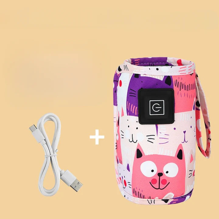 Mobilny podgrzewacz do butelek