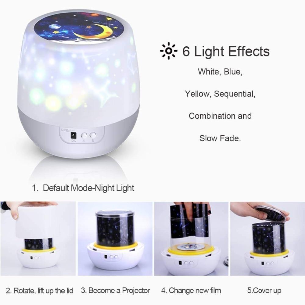 Projektor oświetlenia nocnego