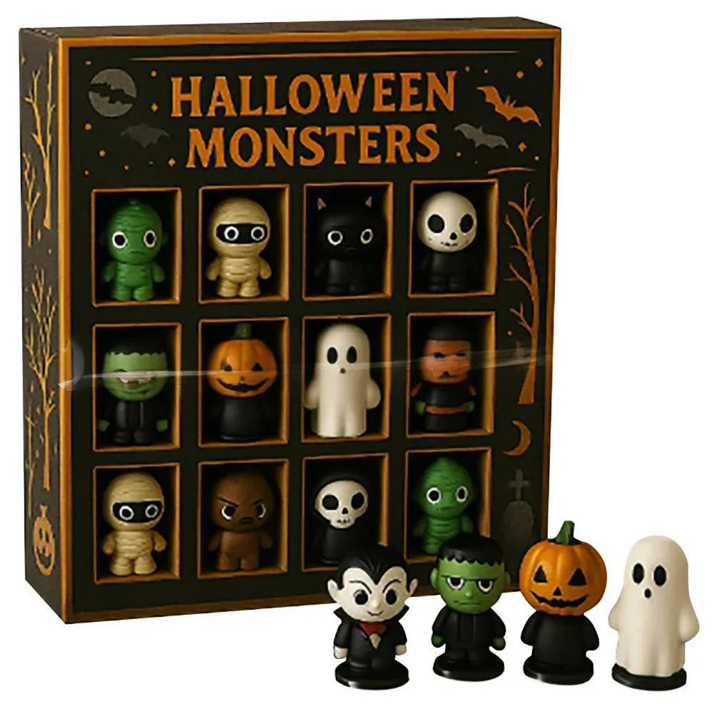 Kalendarz adwentowy na Halloween 12 upiornych minilalek 2025