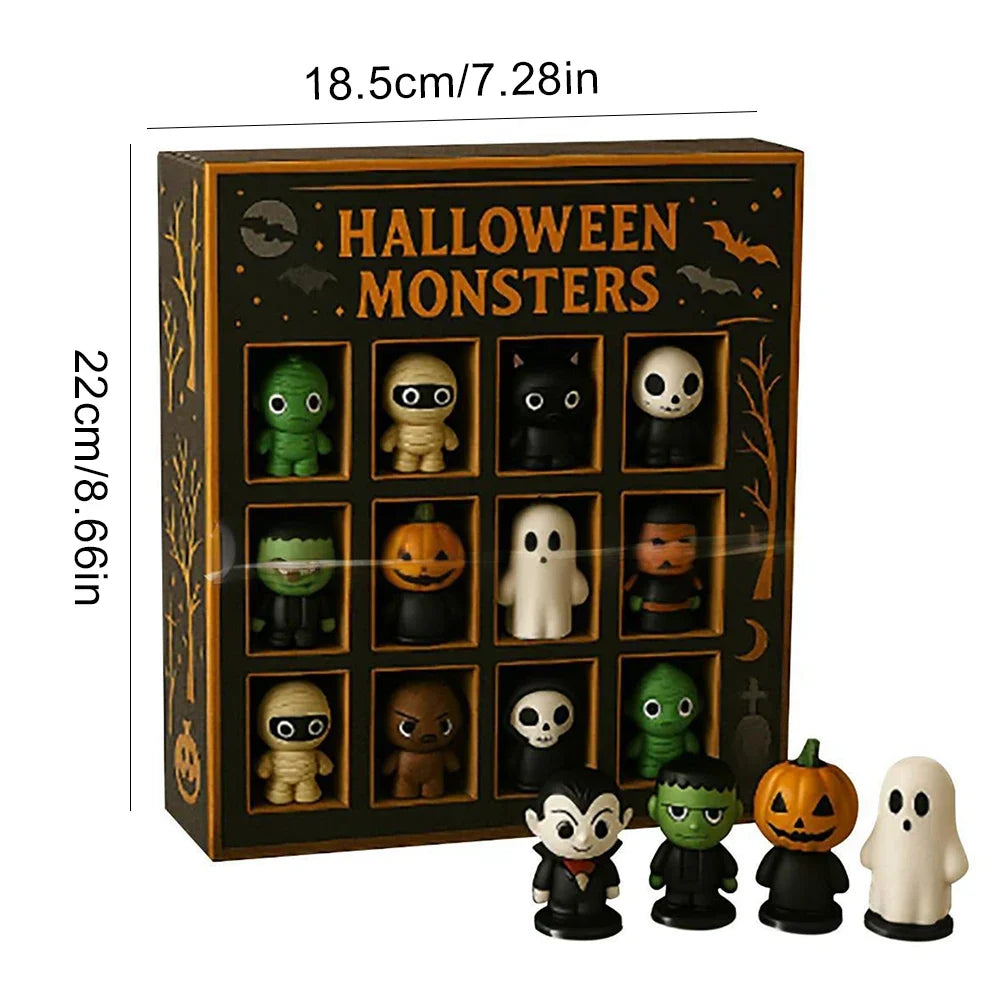 Kalendarz adwentowy na Halloween 12 upiornych minilalek 2025