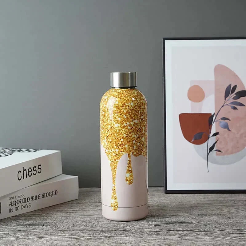 Kolorowa butelka termosowa o pojemności 500ml