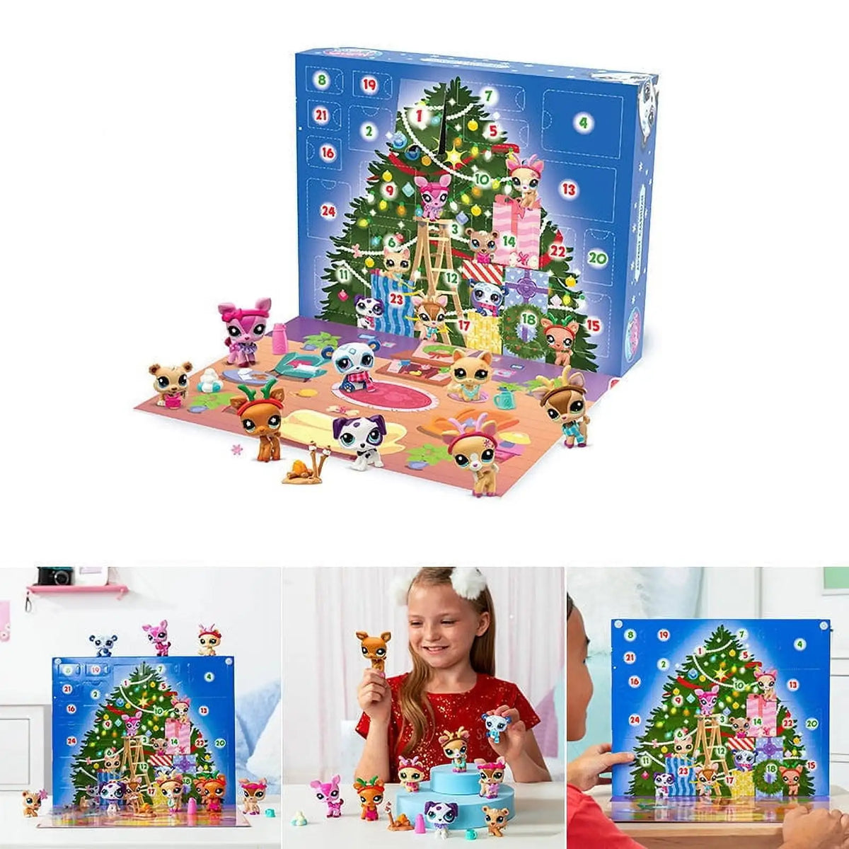 Kalendarz adwentowy Little Pets 24 tajemnicze figurki na wakacje