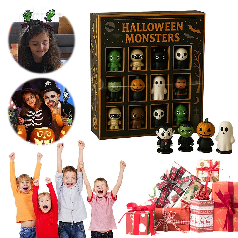 Kalendarz adwentowy na Halloween 12 upiornych minilalek 2025