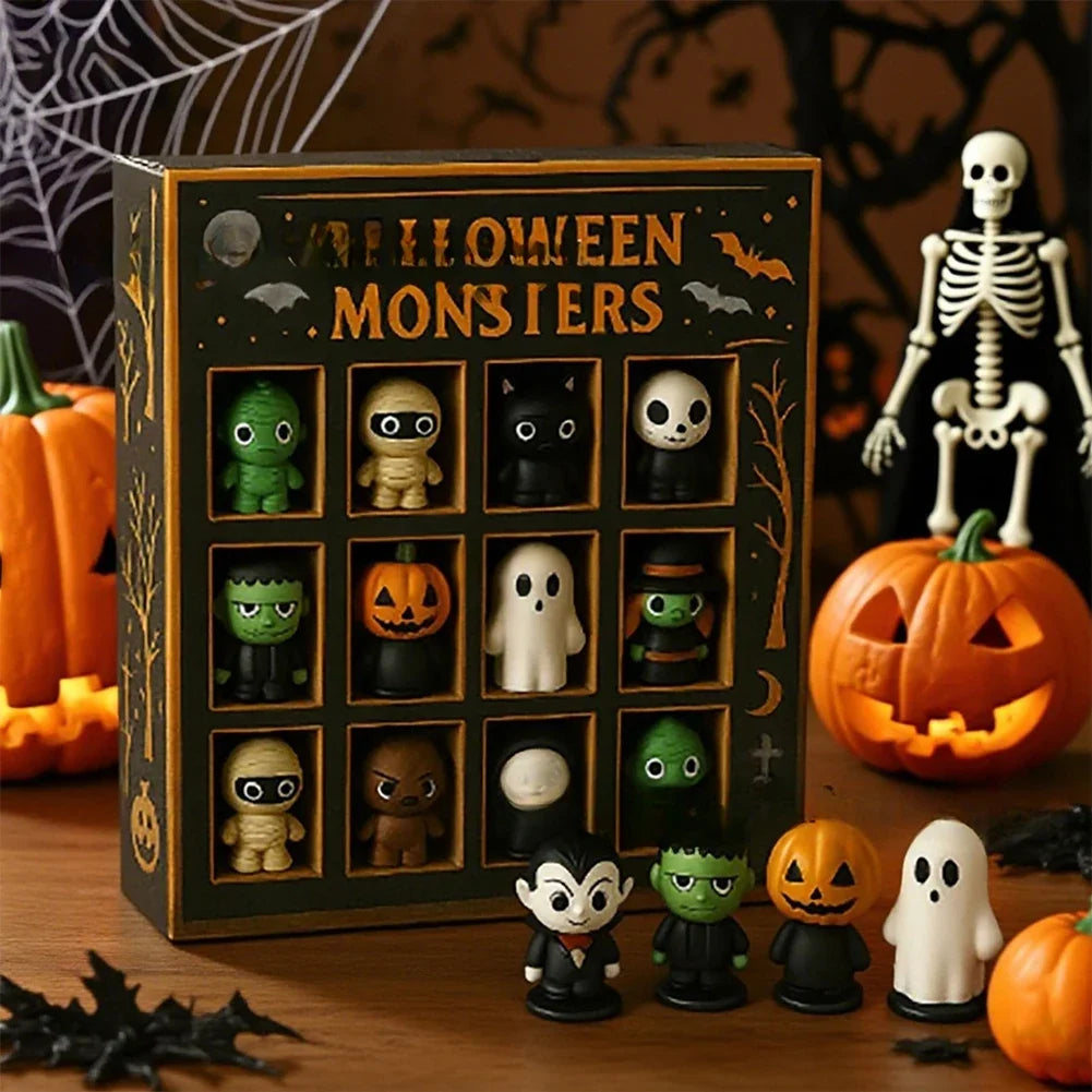 Kalendarz adwentowy na Halloween 12 upiornych minilalek 2025