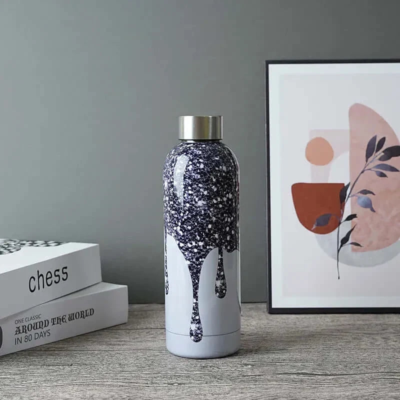 Kolorowa butelka termosowa o pojemności 500ml