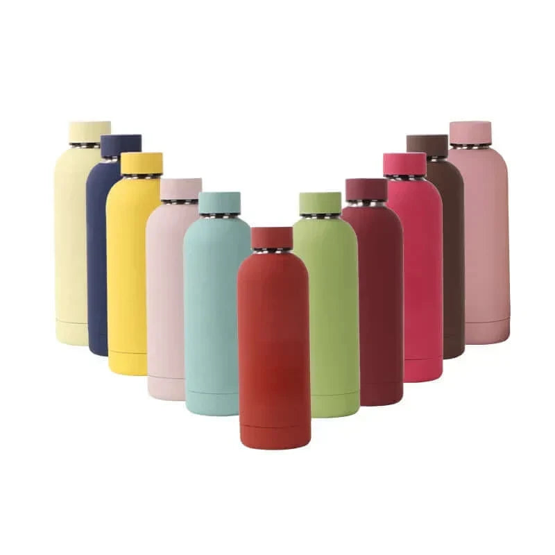 Kolorowa butelka termosowa o pojemności 500ml