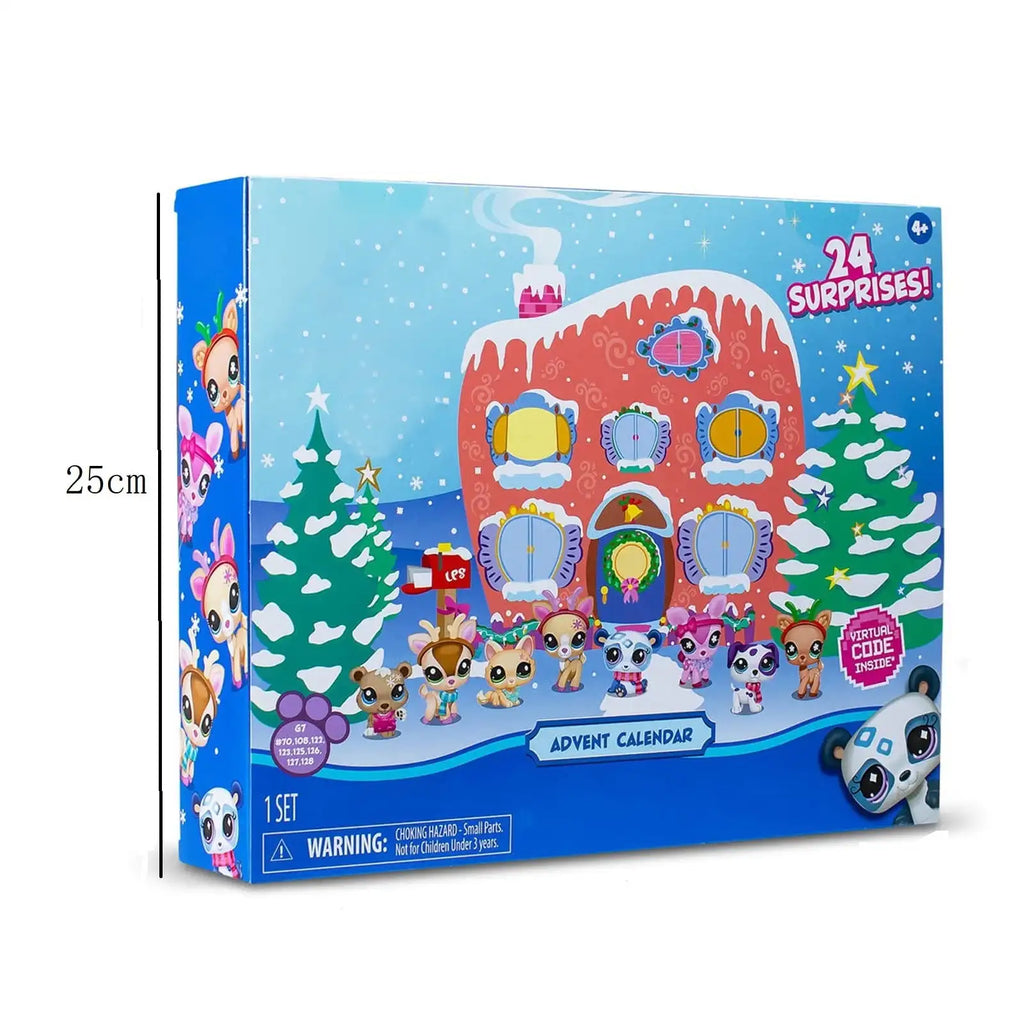 Kalendarz adwentowy Little Pets 24 tajemnicze figurki na wakacje
