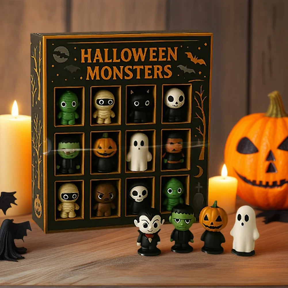 Kalendarz adwentowy na Halloween 12 upiornych minilalek 2025