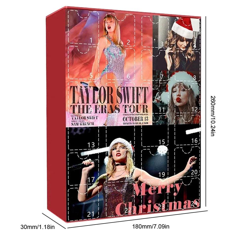 Bransoletki inspirowane Taylor Swift Kalendarz adwentowy Prezent 24 dni 2025 – idealna wakacyjna niespodzianka!