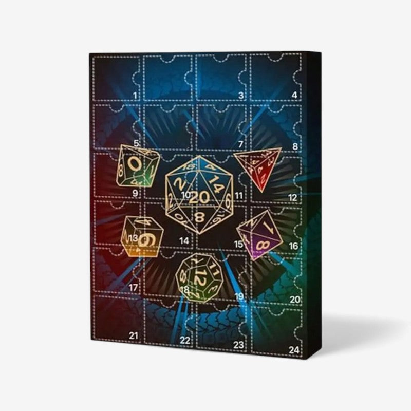 TreasureHunt - zestaw prezentów świątecznych z kalendarzem adwentowym Dungeons and Dragons