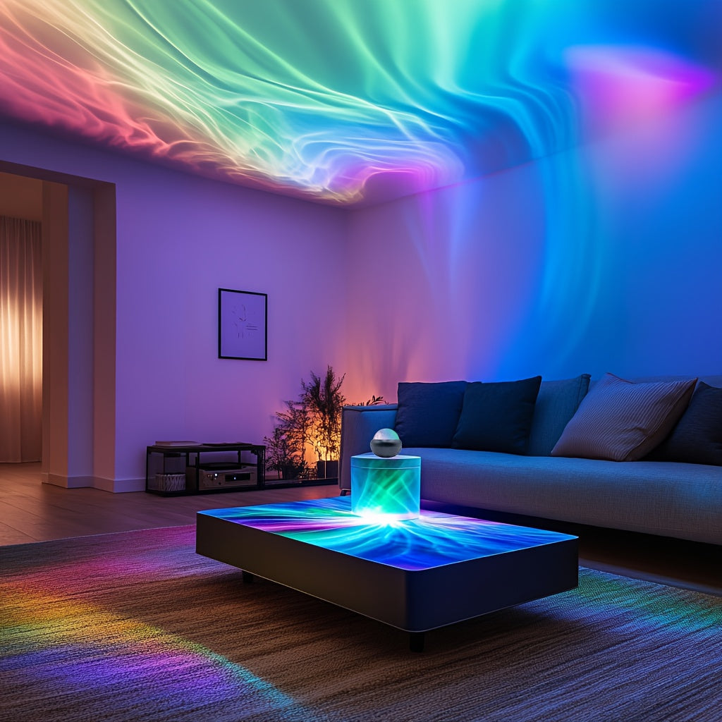 Projektor Magic Light Show - urzekający kolorowy efekt gwiaździstego nieba