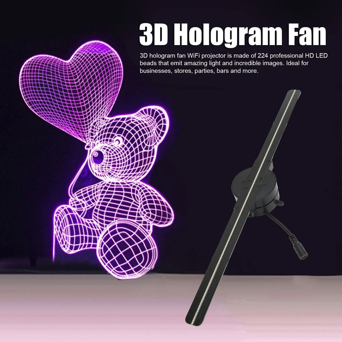 Projektor hologramowy 3D