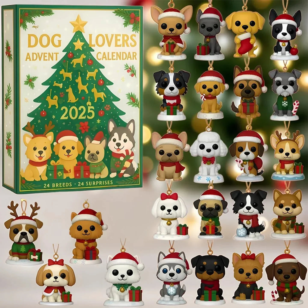 Pawfect | 2025 Zabawny prezent z okazji kalendarza adwentowego dla psów