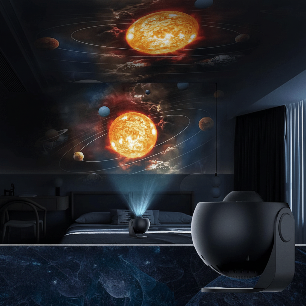 Niebiański projektor HD z 13 scenami mgławic