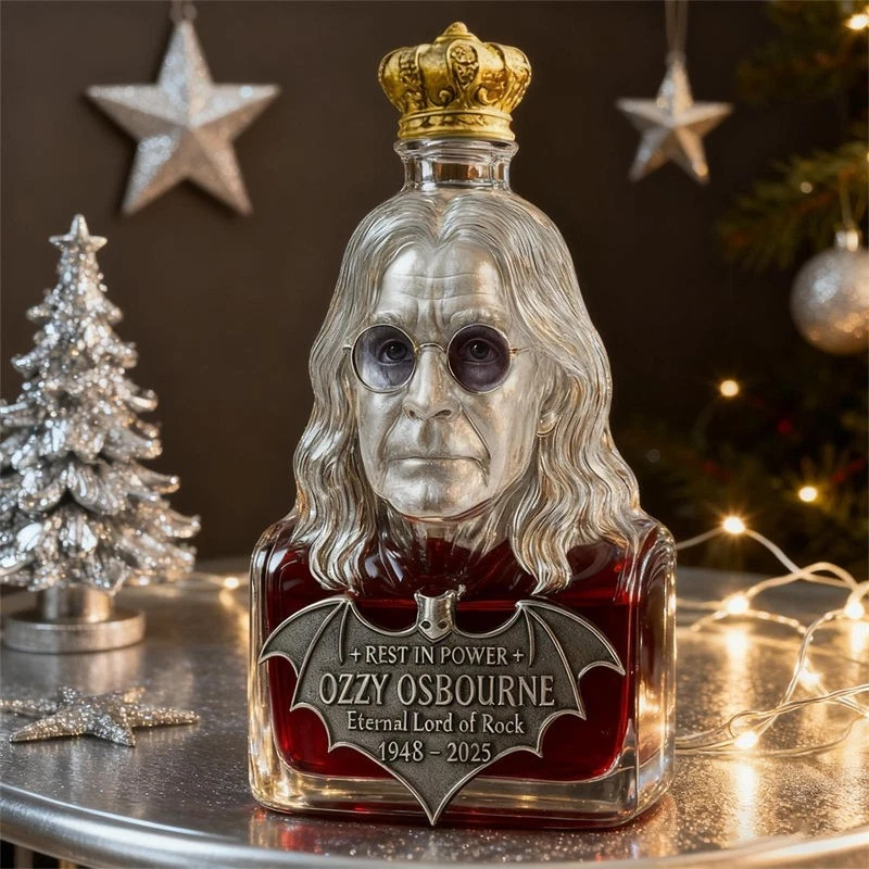 Butelka na alkohol: butelka na alkohol z karafką w edycji limitowanej Ozzy’ego Osbourne’a