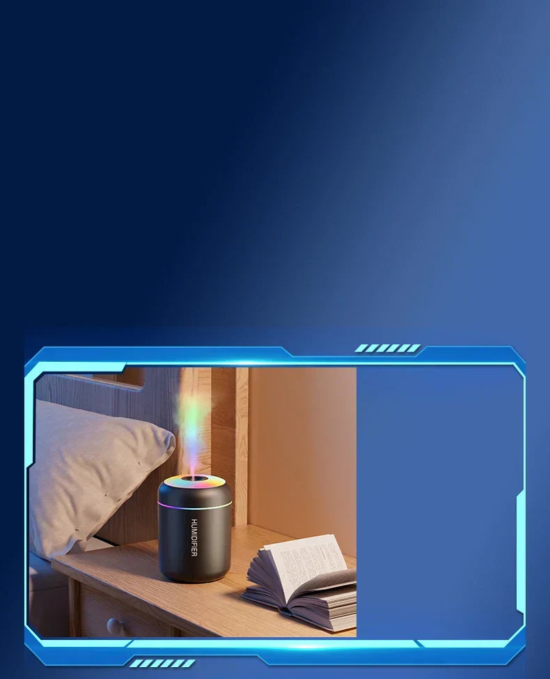 Mininawilżacz powietrza USB z funkcją aromaterapii