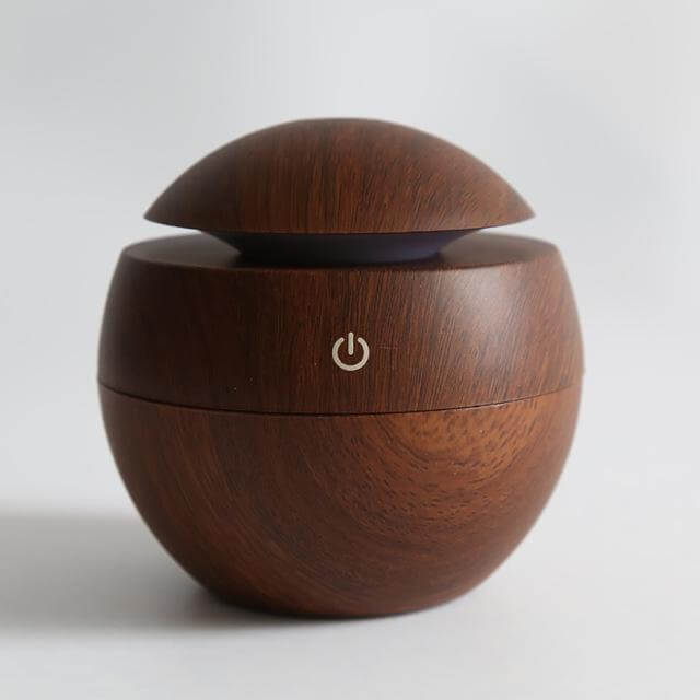 Mini przenośny drewniany nawilżacz powietrza do aromaterapii USB