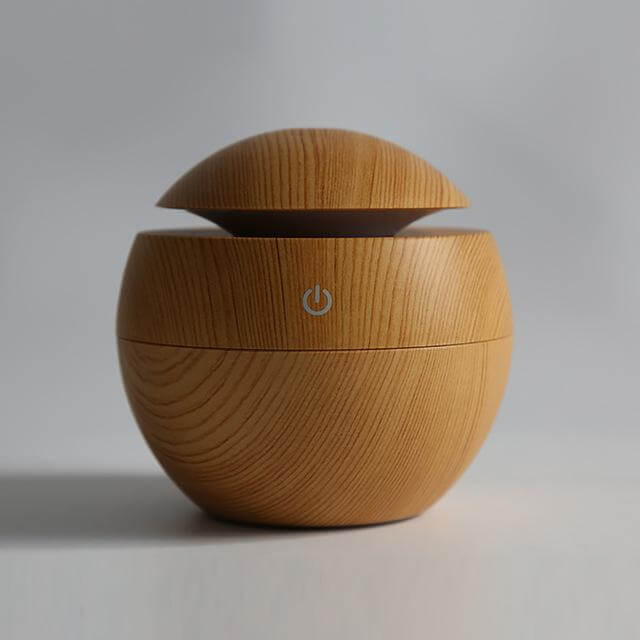 Mini przenośny drewniany nawilżacz powietrza do aromaterapii USB