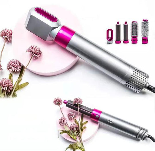 Suszarka i stylizator do włosów 5 w 1 unisex do łatwego kręcenia i zwiększania objętości