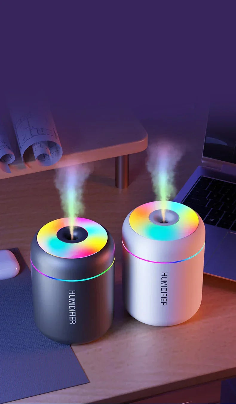 Mininawilżacz powietrza USB z funkcją aromaterapii